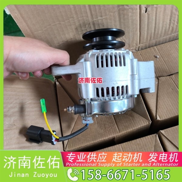 广西1623563012起动机QDJ2659E-P 玉柴 发电机 Sany Trucks J6L货车 CA6DM2